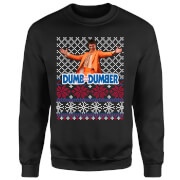 Image of Dumb and Dumber Oh Look Frost! Sweatshirt - Black - S - Black