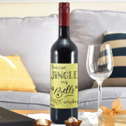 Image of WotNot Creations 'Jingle My Bells' Wine - Red