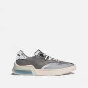 Image of Coach Women's Citysole Mesh Court Trainers - Silver - UK