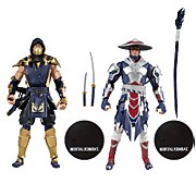 Image of McFarlane Toys Mortal Kombat 2Pk - Scorpion & Raiden Action Figure
