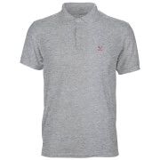 Image of The Hobbit Smaug Polo Men's Polo - Grey - XS - Grey