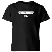 Image of Nintendo Super Mario Yoshi Black T-shirt Kids' T-Shirt - Black - 3-4 Years - Black