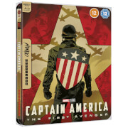 Marvel Studios' Captain America - Mondo #43 Zavvi Exclusive 4K Ultra HD Steelbook (includes Blu-ray)