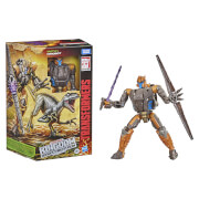 Image of Hasbro Transformers Generations War for Cybertron: Kingdom Voyager WFC-K18 Dinobot Action Figure