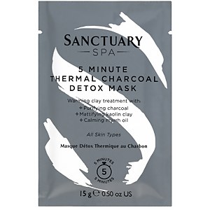 picture of Sanctuary 5 Minute Thermal Charcoal Detox Mask Sachet