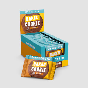 Myprotein Baked Cookie, Salted Caramel, 12 x 75g Myprotein Baked Cookie, Salted Caramel, 12 x 75g