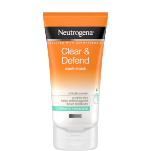 picture of Neutrogena Neutrogena Clear and Defend 2 in 1 Wash Mask