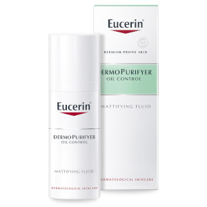 Excel Spiritus Pigment Review of Eucerin DermoPURIFYER Mattifying Face Fluid by Skin Bliss