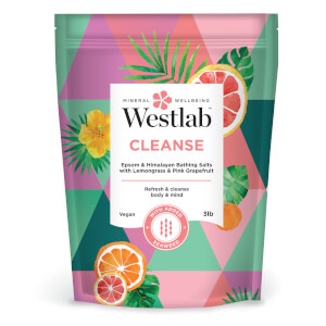 picture of Westlab Cleanse Epsom and Himalayan Salts with Lemongrass, Pink Grapefruit and Seaweed
