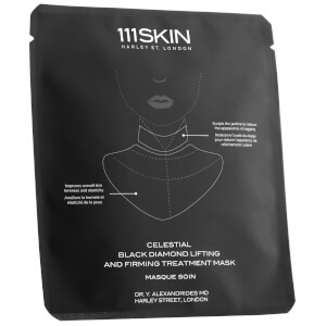 picture of 111 Skin Celestial Black Diamond Lifting and Firming Neck Mask Single