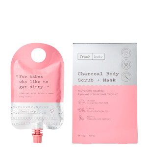picture of FRANK BODY Charcoal Body Scrub and Mask