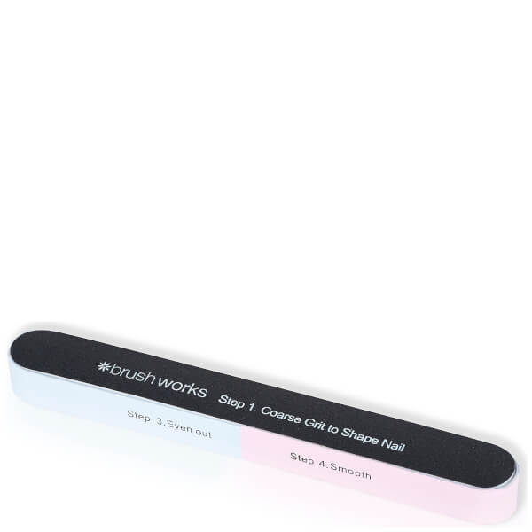 BRUSHWORKS 6 WAY SHAPE AND SHINE NAIL BUFFER