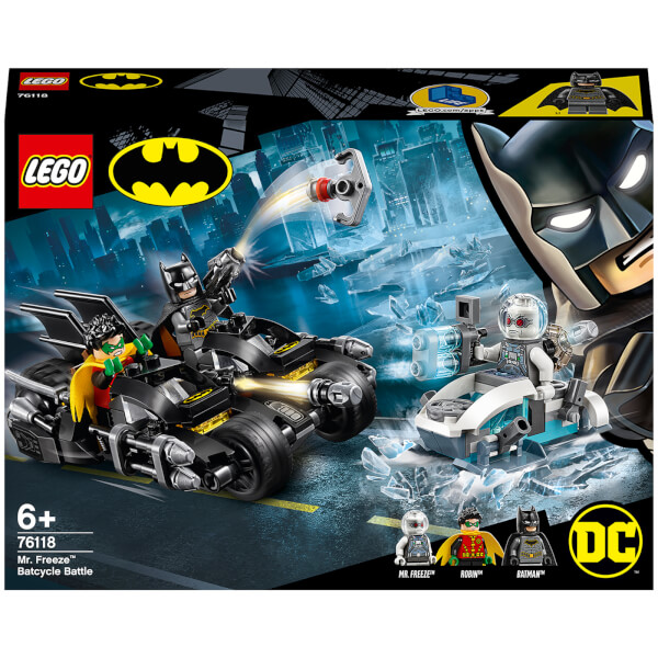LEGO Batcycle-Duell mit Mr. Freeze