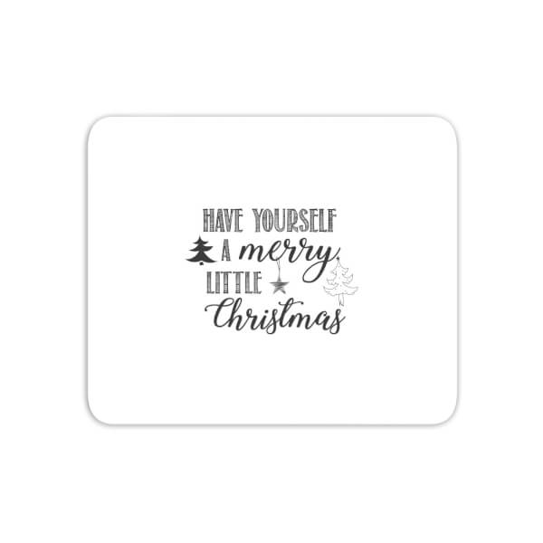 Merry little Christmas Mouse Mat