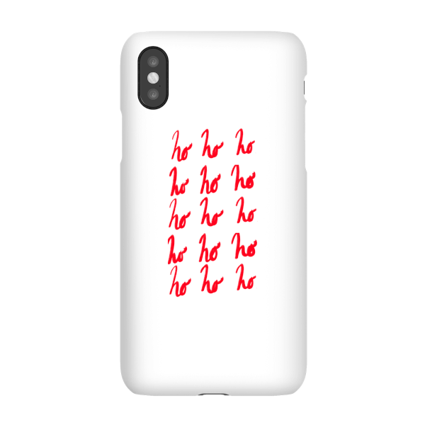 Ho Ho Ho Repetitive Phone Case for iPhone and Android - iPhone 5/5s - Snap Case - Matte