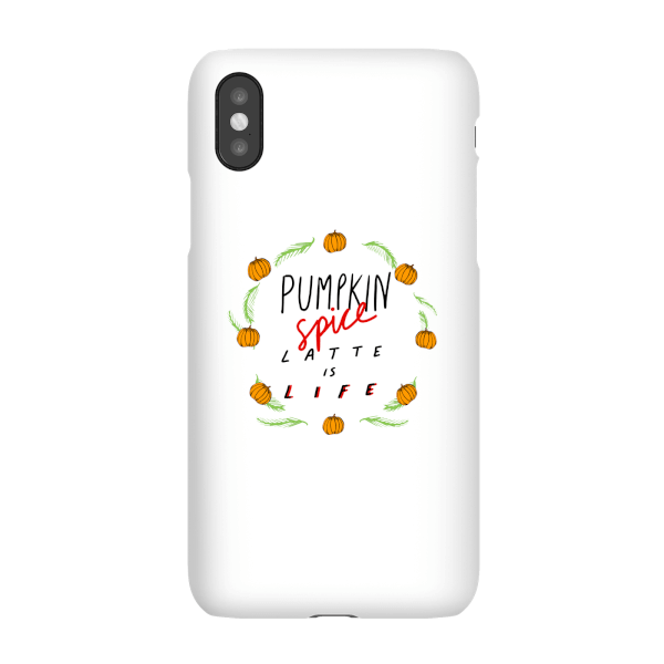 Pumpkin Spice Latte Is Life Phone Case for iPhone and Android - iPhone 5/5s - Snap Case - Matte