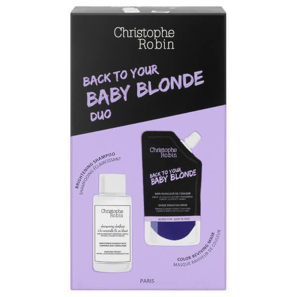Christophe Robin Back To Your Baby Blonde Travel Duo - One Size
