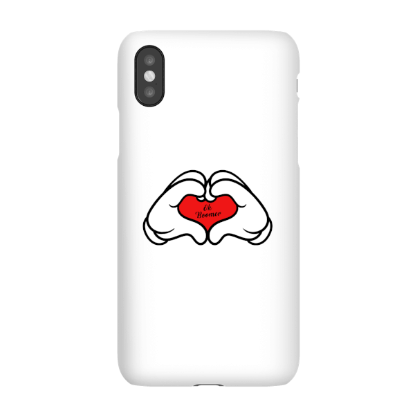 Ok Boomer Love Hands Phone Case for iPhone and Android - iPhone 5/5s - Snap Case - Matte