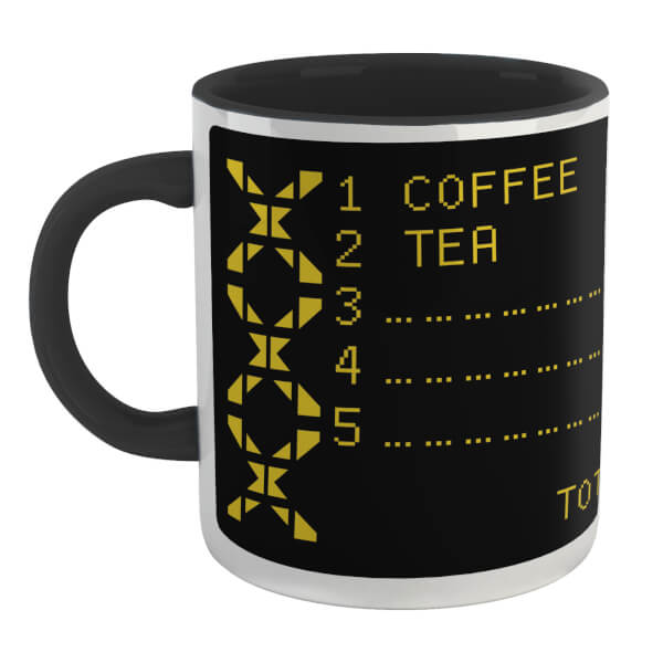 Family Fortunes Our Survey Said .... Coffee Mug - White/Black