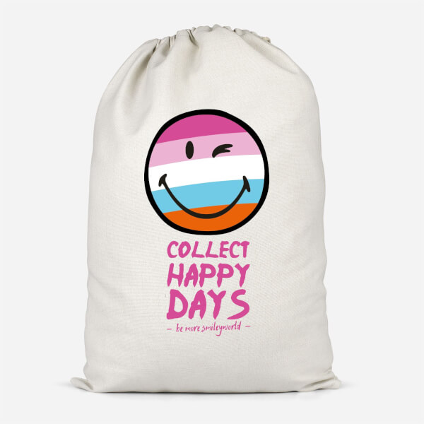 By IWOOT  Collect Happy Days Storage Bags Cotton Storage Bag | Klein