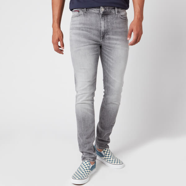 tommy hilfiger simon skinny jeans grey