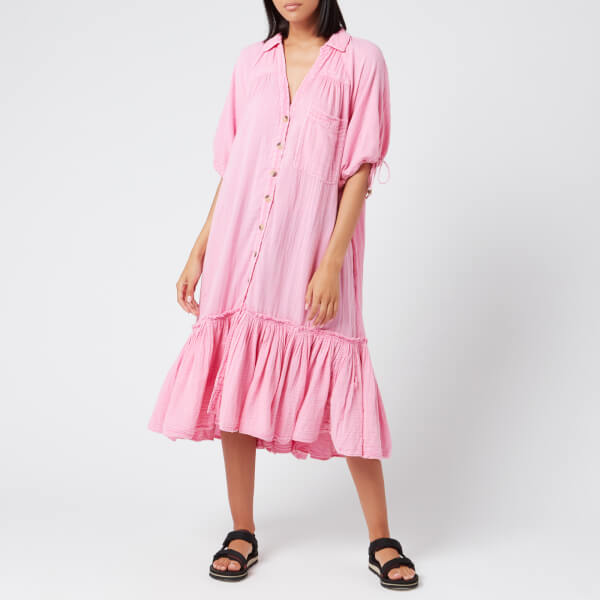 free people maya shirt dress