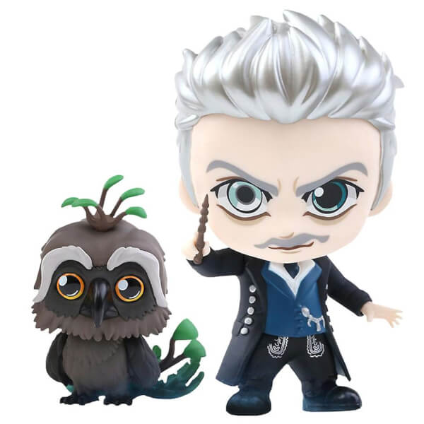 Hot Toys Fantastic Beasts: The Crimes of Grindelwald Cosbaby Gellert Grindelwald and Augurey - Size S (Set of 2)