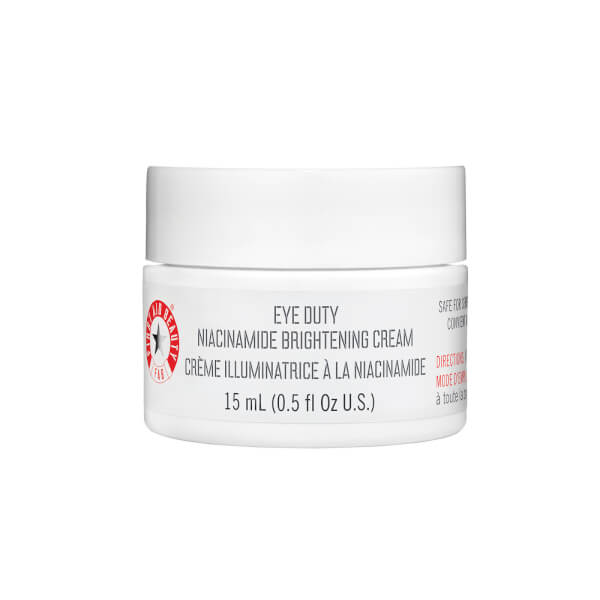 Click to view more detailed imagery on our partner's website First Aid Beauty Eye Duty Niacinamide Brightening Cream 15ml