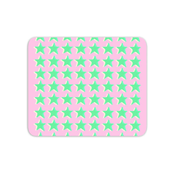Riso Print Stars Mouse Mat