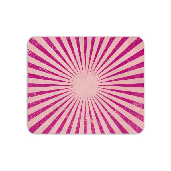 Circus Beams Pink Mouse Mat