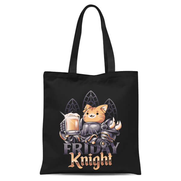 Ilustrata Friday Knight Tote Bag - Black