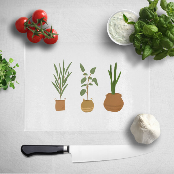 Plants Chopping Board