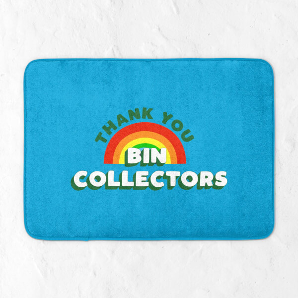 Thank You Bin Collectors Bath Mat