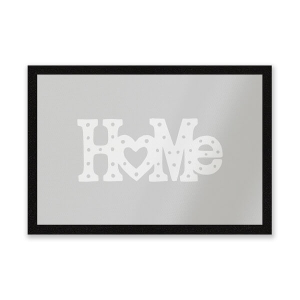 WFH Home Typographic Entrance Mat