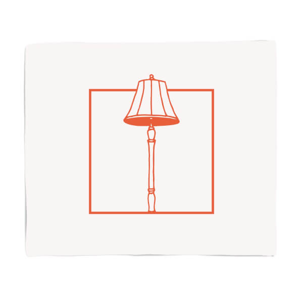 Lampshade Fleece Blanket