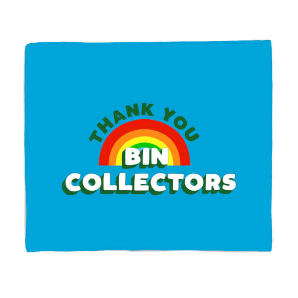 Thank You Bin Collectors Fleece Blanket