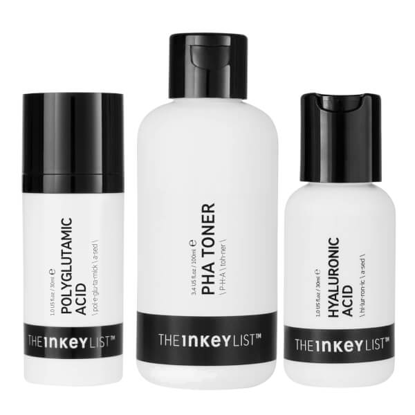 THE INKEY LIST THE INKEY LIST HYDRATING ACIDS COLLECTION (WORTH £28.97),TILHAC