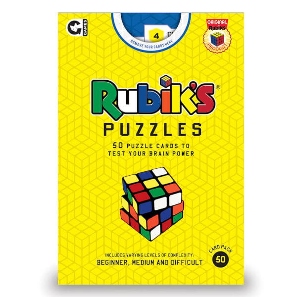 Rubiks Challenge Cards| Jungen, Mädchen, Herren, Damen
