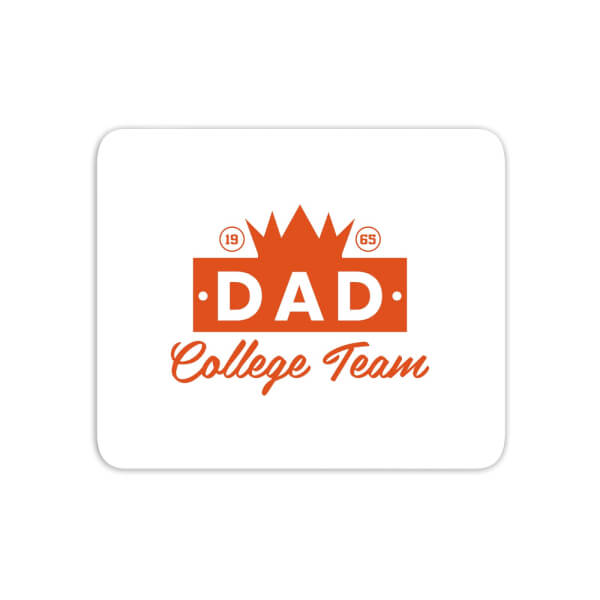 Dad College Team Mouse Mat