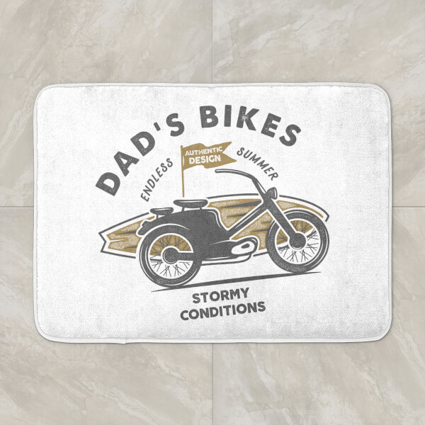 Dad's Bikes Bath Mat
