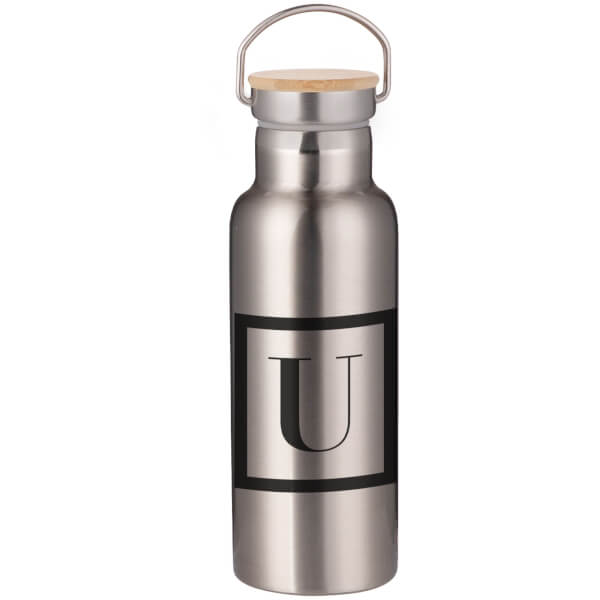 50 Portable Insulated Water Bottle - Steel