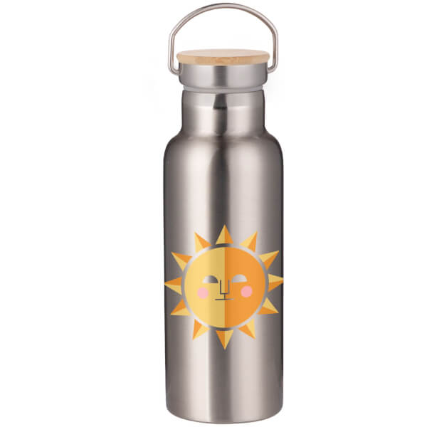 Sunshine Portable Insulated Water Bottle - Steel