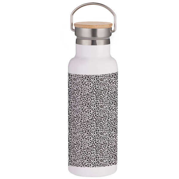 Splodge Portable Insulated Water Bottle - White