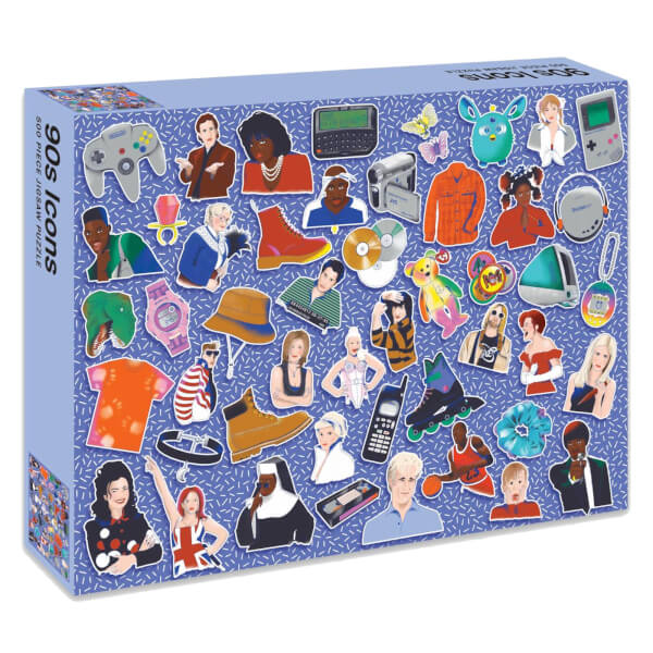90s Icons Jigsaw Puzzle (500 Pieces)| Herren, Damen