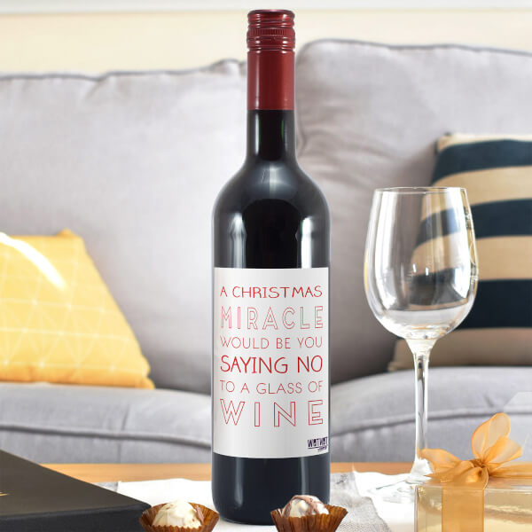 WotNot Creations 'Christmas Miracle' Wine - Red