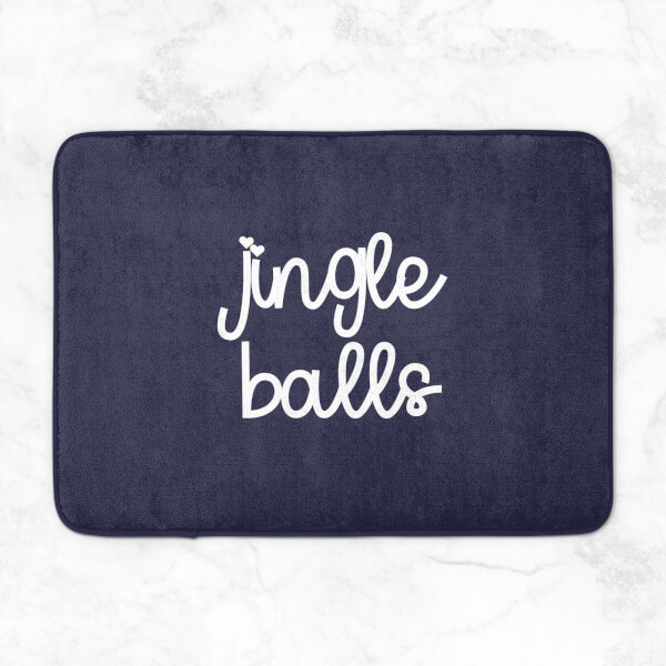 Jingle Balls Bath Mat