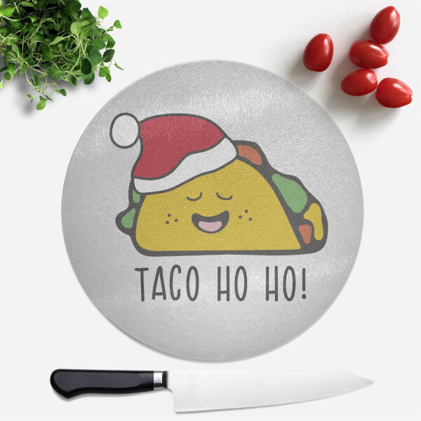 Taco Ho Ho Round Chopping Board