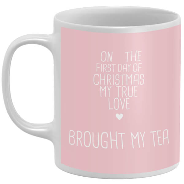 On The First Day Of Christmas My True Love Brought My Tea Mug