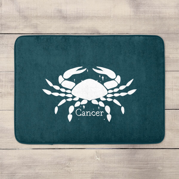 Navy Cancer Bath Mat