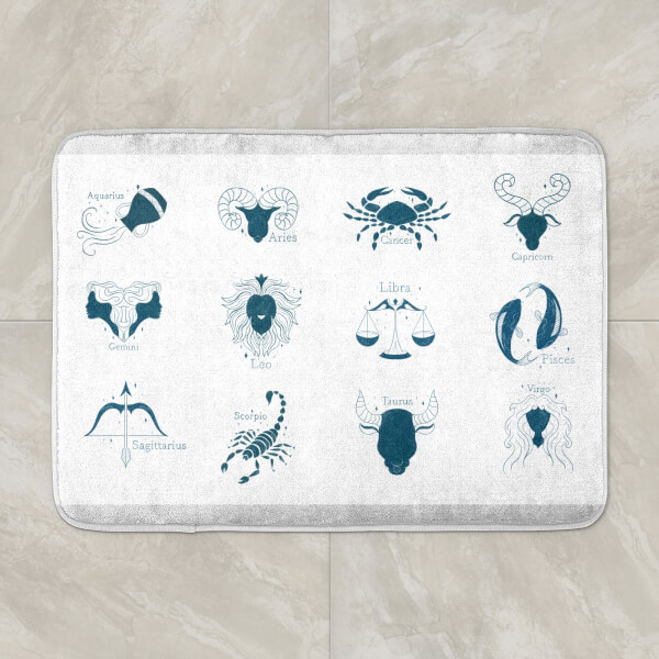 Zodiac Bath Mat
